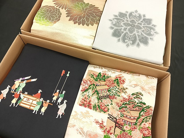 名古屋帯　総刺繍　菊柄　009 名古屋帯 総刺繍 菊柄 009