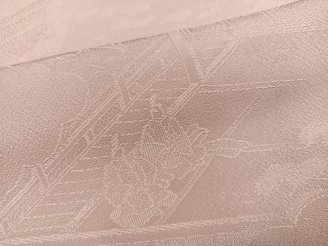 平和屋着物○上質な色無地 人物風景地紋 虹色 正絹 逸品 未