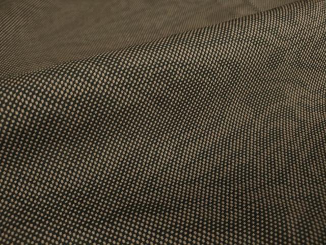 平和屋着物▽男性 お召 単衣 流水文 正絹 逸品 DAAV5228az