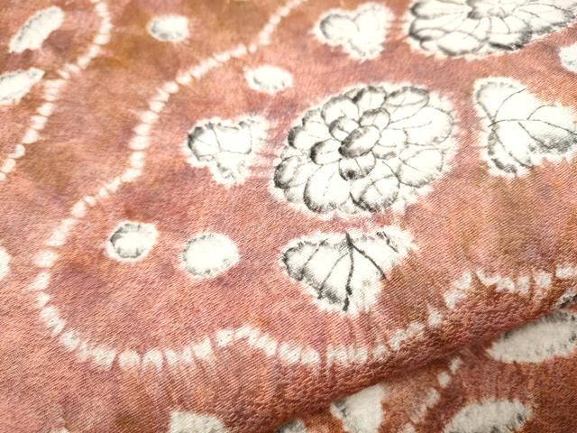 平和屋着物○九寸名古屋帯 辻が花 絞り 正絹 逸品 CAAW4579hy