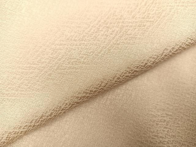 平和屋着物○上質な色無地 枯色 正絹 逸品 AAAZ2386ph