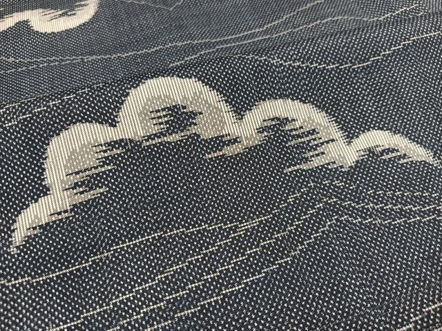 umaki.7様 本場奄美大島紬】 7マルキ一元式 古代染色純泥染 「微細点絣