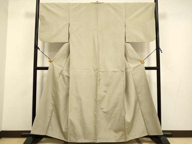 平和屋着物●本場縞大島紬　格子　正絹　逸品　DAAV3209du 平和屋着物○本場縞大島紬 格子 正絹 逸品 DAAV3209du