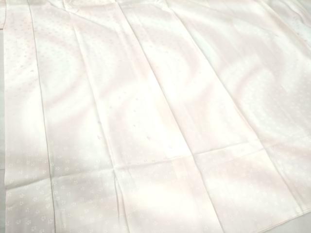 平和屋着物●長襦袢　舞桜地紋　暈し染め　西武百貨店扱い　正絹　逸品　未使用　CAAW7289yc 平和屋着物○長襦袢 舞桜地紋 暈し染め 西武百貨店扱い 正絹 逸品