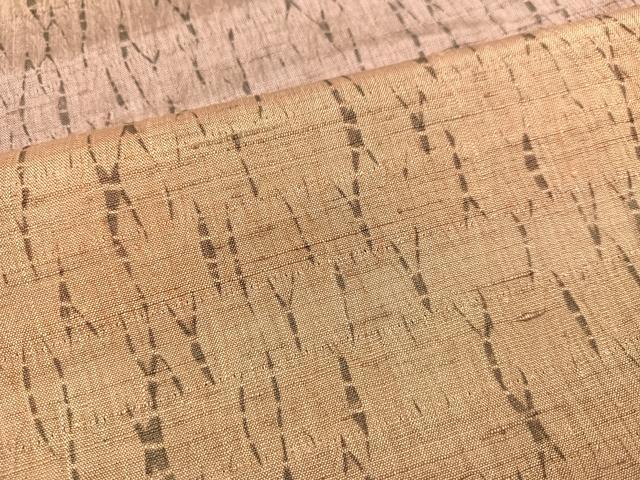 平和屋着物○上質な紬 絞り 正絹 逸品 AAAZ5068ph