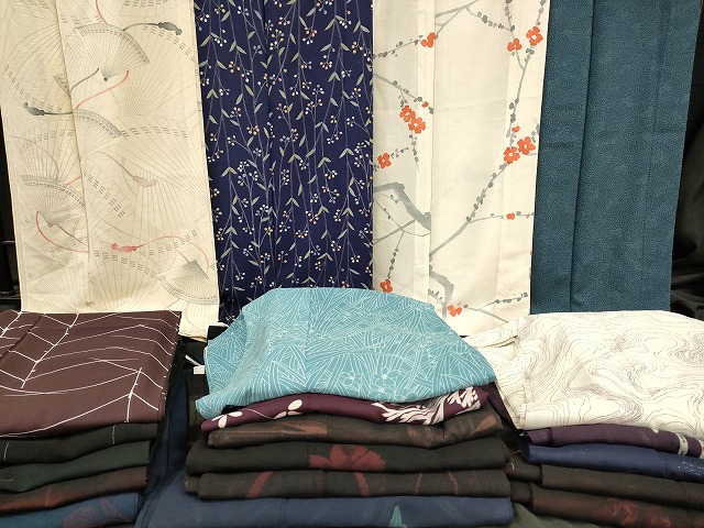 平和屋本店■夏物 小紋 絽 紗 まとめて20点 花柄 手描き 着用可能多数 全て正絹 se3590