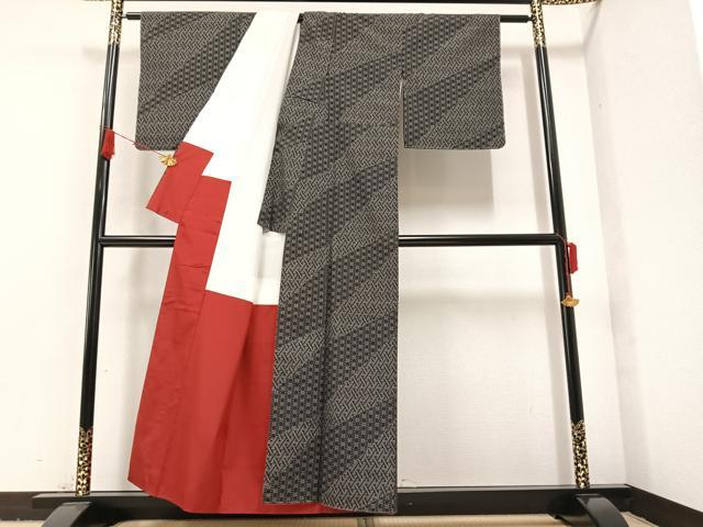 平和屋着物●お召　吉祥文　正絹　逸品　未使用　AAAZ8884ph 平和屋着物○お召 吉祥文 正絹 逸品 未使用 AAAZ8884phの通販はau PAY