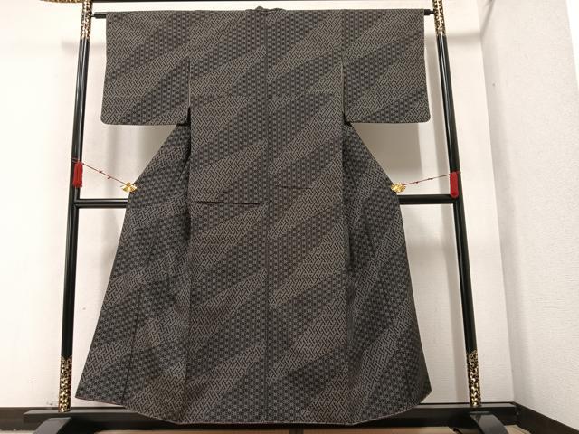 平和屋着物○お召 吉祥文 正絹 逸品 未使用 AAAZ8884ph