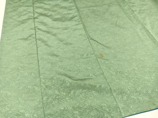 平和屋着物○お召 墨流し文 正絹 逸品 AABA1266ph