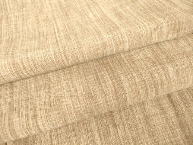 平和屋着物▽上質な小紋　単衣　霞文　綿　逸品　DAAV5682az