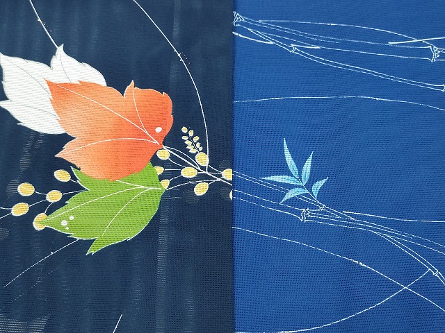 平和屋本店□夏物 小紋 絽 紗 洗える着物 まとめて20点 鶴 人物