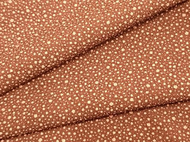 平和屋着物▽上質な小紋　単衣　霞文　正絹　逸品　AAAZ9259fy