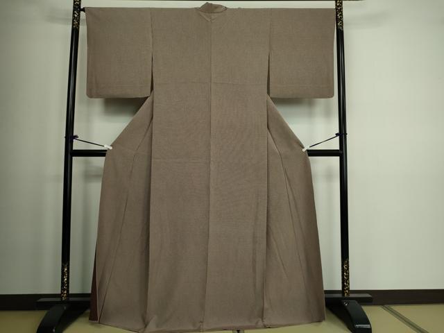 平和屋着物▽江戸小紋 単衣 角通し 正絹 逸品 DAAV9992sf