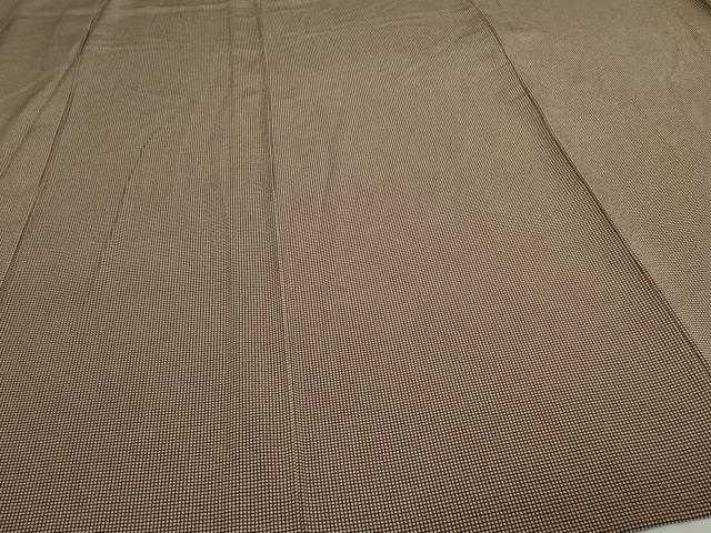 平和屋着物▽江戸小紋 単衣 角通し 正絹 逸品 DAAV9992sf