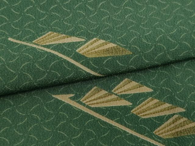 平和屋着物▽色留訪問着 単衣 抽象文様 さんび謹製 洗える