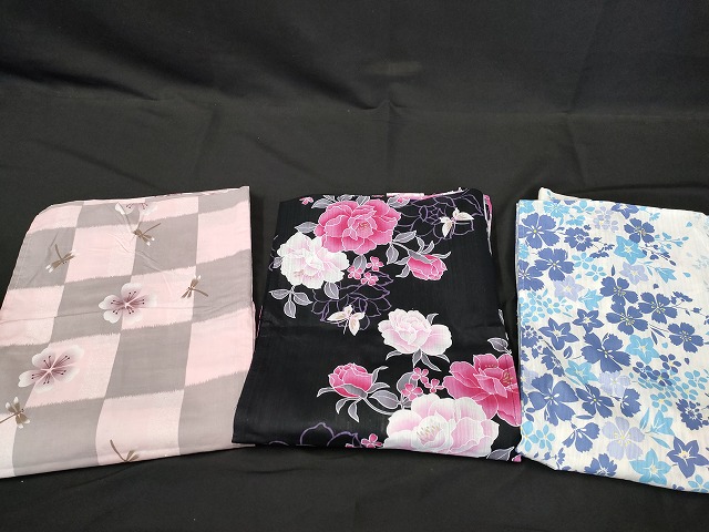 平和屋着物∴夏物　浴衣　蜻蛉　トンボ　舞菊文　綿　逸品　CABA0659ng 平和屋着物∴夏物 浴衣 蜻蛉 トンボ 舞菊文 綿 逸品 CABA0659ngの通販