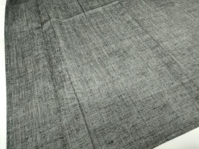 平和屋着物▽男性　紬　単衣　縞　正絹　逸品　DAAV5783az_3