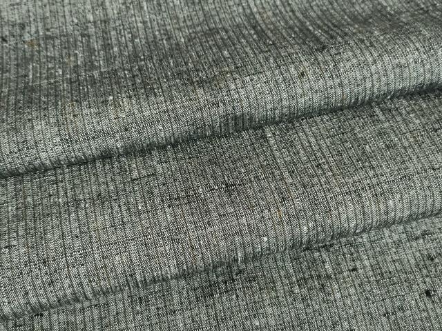 平和屋着物▽男性　紬　単衣　縞　正絹　逸品　DAAV5783az