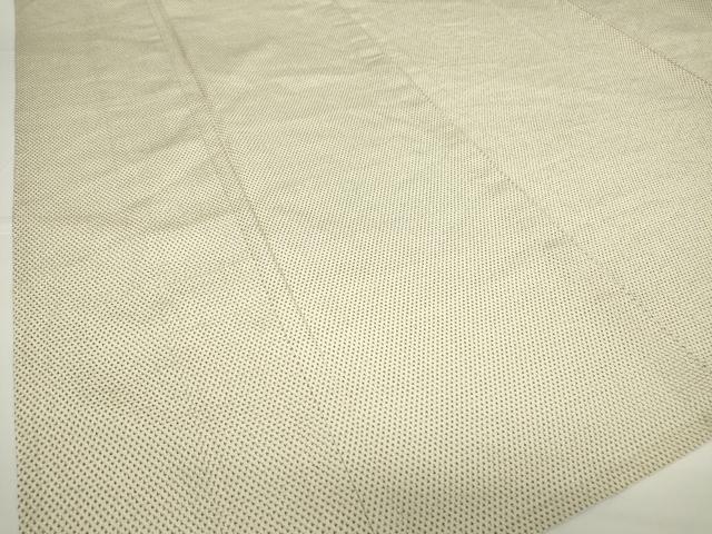 平和屋着物▽本塩沢　単衣　蚊絣文　正絹　逸品　DAAV5844az 平和屋着物▽本塩沢 単衣 蚊絣文 正絹 逸品 DAAV5844az