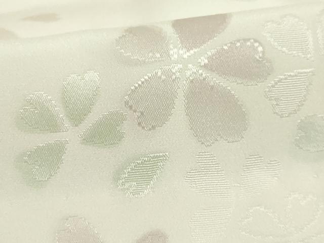 平和屋着物□上質な長襦袢 無双仕立て 夢もよう 地紋起こし 舞桜