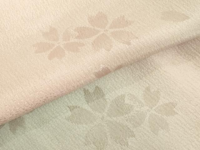 平和屋着物□上質な長襦袢 無双仕立て 舞桜 暈し染め やまと誂