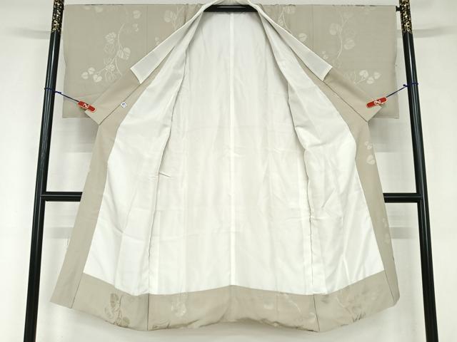 平和屋着物○京都の名門ブランド 銀花仙 長襦袢 袷 蔦の葉