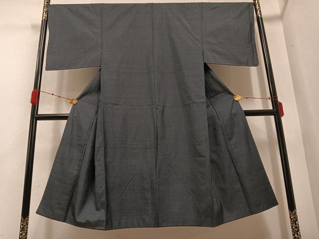 平和屋着物○男性 本場大島紬 アンサンブル 長襦袢(無双仕立て)セット  