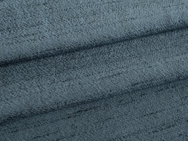 平和屋着物▽男性　紬　単衣　霞文　正絹　逸品　DAAX3066az