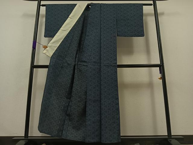 平和屋着物▽本塩沢　単衣　亀甲柄　正絹　逸品　AABB2480jh 楽天市場】平和屋着物▽本塩沢 単衣 幾何学花文 正絹 逸品 AABB2403fy