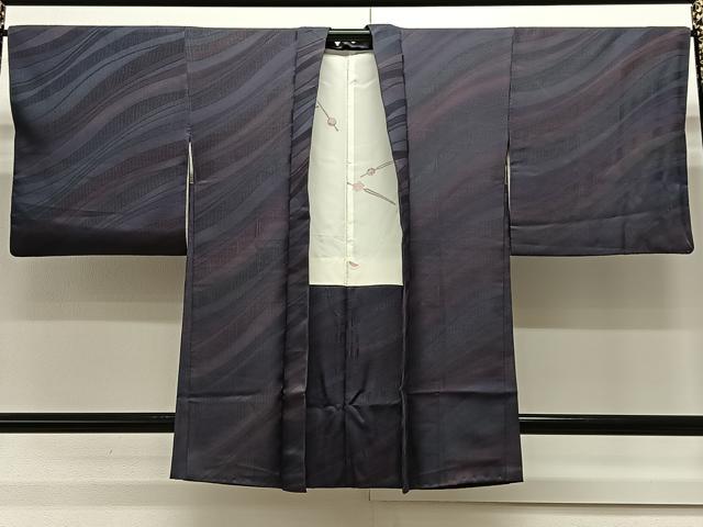 平和屋着物＃羽織　霞文　正絹　逸品　CAAX7874ua