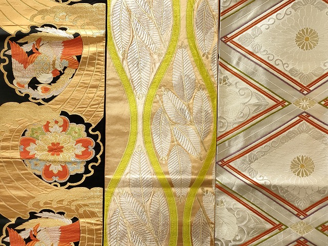 平和屋本店□袋帯 西陣 まとめて100点 鳳凰 向かい鶴 孔雀 蝶 辻が花