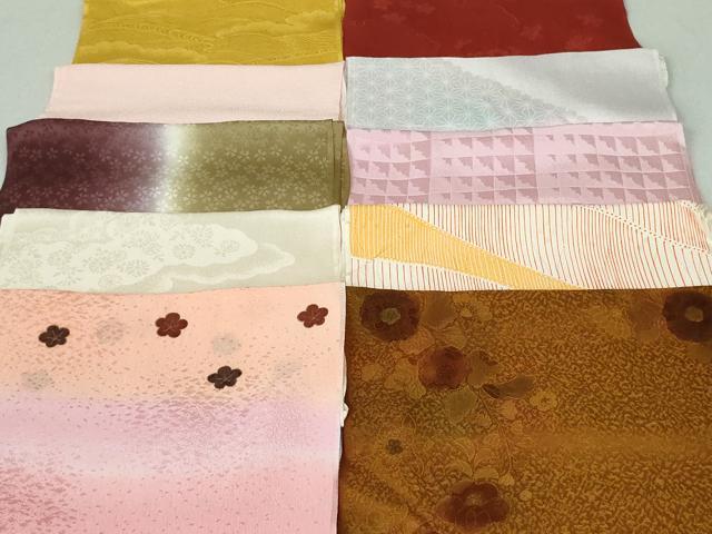 平和屋着物★和装小物　帯揚げ10枚　正絹　逸品　DAAV8189by