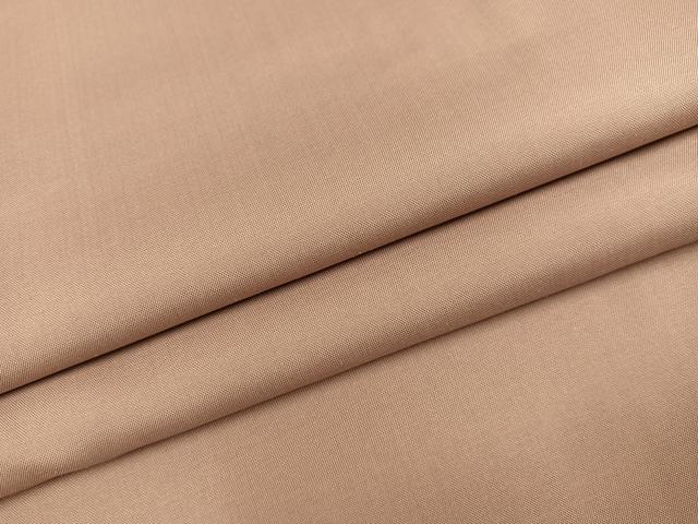 平和屋着物●本場染大島紬　色無地　梅染色　正絹　逸品　未使用　AABB3644ph