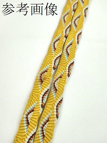 平和屋本店□極上 有職組紐道明 帯締め 唐組 遠山柄 宮内庁御用 国立