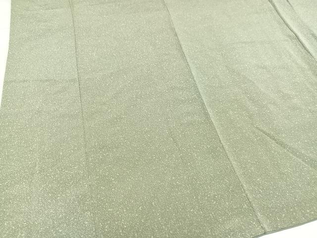 平和屋着物○小林文次郎 小紋 霞文 鬼しぼ縮緬 正絹 逸品 AABB7278phの