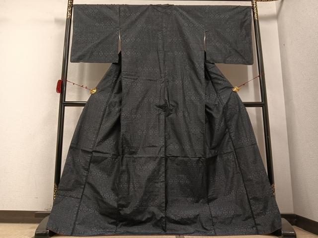 平和屋着物●本場大島紬　花尽くし　正絹　逸品　AABB7275ph 平和屋着物○本場大島紬 花尽くし 正絹 逸品 AABB7275ph