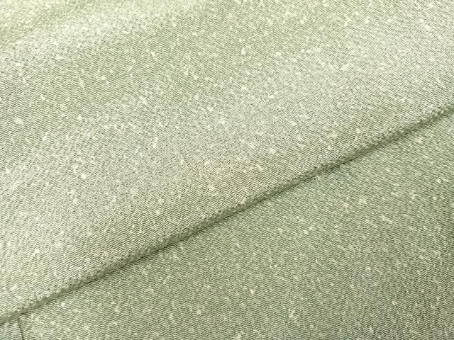 平和屋着物●小林文次郎　小紋　霞文　鬼しぼ縮緬　正絹　逸品　AABB7278ph 平和屋着物○小林文次郎 小紋 霞文 鬼しぼ縮緬 正絹 逸品 AABB7278phの