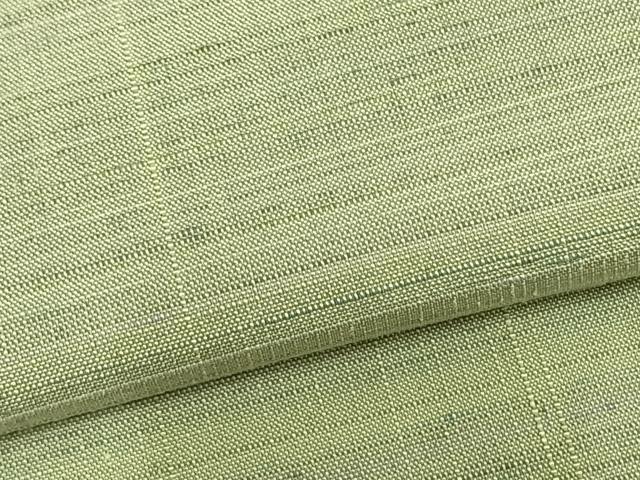 平和屋着物▽紅花紬　米沢　単衣　霞文　反端付き　正絹　逸品　AABB2395fy_4