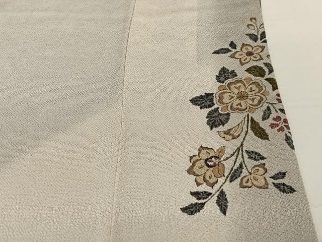 平和屋着物●訪問着　辻が花　飛鳥苑　金彩　鬼しぼ縮緬　正絹　逸品　AABB6366zg 平和屋着物○訪問着 辻が花 飛鳥苑 金彩 鬼しぼ縮緬 正絹 逸品 AABB6366zg