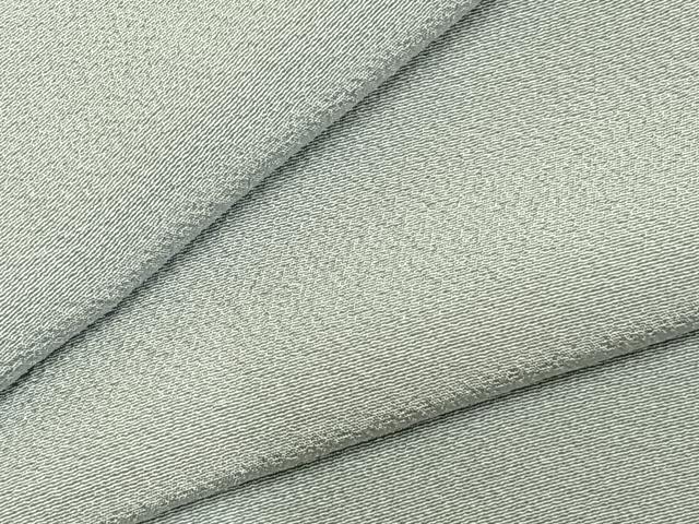 平和屋着物▽上質な色無地　単衣　水色　正絹　逸品　AABC0347fy