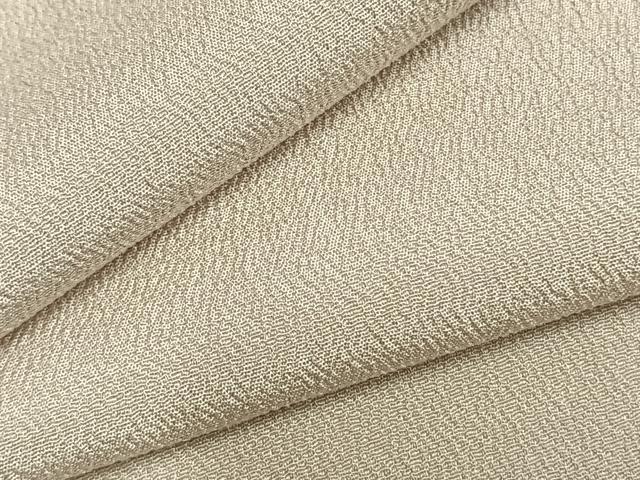 平和屋着物▽上質な色無地　単衣　灰梅色　正絹　逸品　AABC0392fy