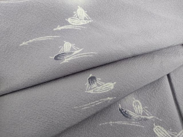 平和屋着物●上質な小紋　成り物　蛍暈し　正絹　逸品　未使用　DAAY1460ps