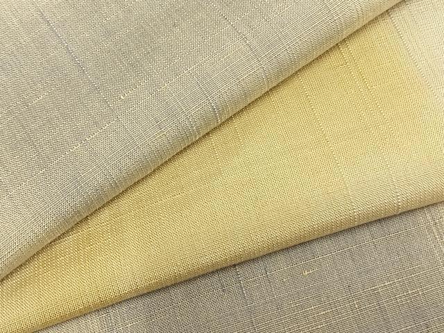 平和屋着物▽上質な紬　単衣　抽象文様　三越扱い　正絹　逸品　AABC0532fy