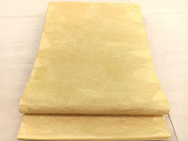 平和屋着物＊夏物　六通柄　本袋帯　桔梗　金銀糸　正絹　逸品　BAAV5364hv