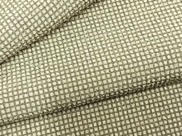 平和屋着物▽江戸小紋　単衣　角通し　正絹　逸品　AABC3991fy