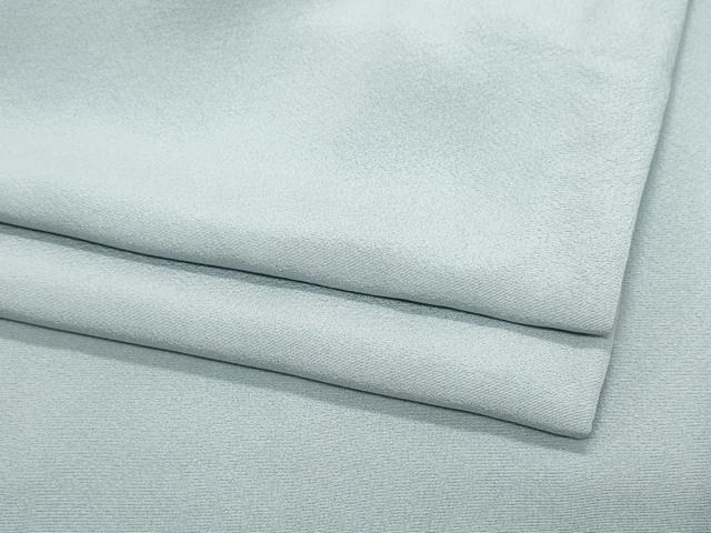 平和屋着物●上質な色無地　灰青色　正絹　逸品　未使用　CAAZ8161vf