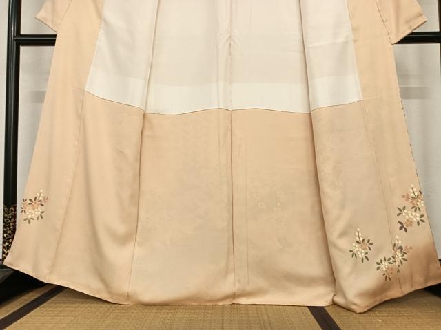 平和屋着物○豪華色留袖 友禅 絞り 鳳凰草花文 金彩 正絹 逸品 AABC5040zg