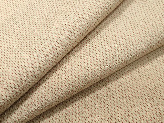 平和屋着物●白鷹お召　蚊絣　正絹　逸品　CABA1440gh