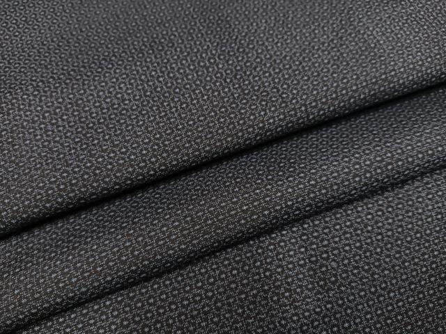 平和屋着物●男性　本場村山大島紬　亀甲絣　正絹　逸品　AABD7550ph