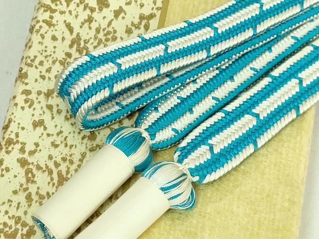 平和屋本店●極上　有職組紐道明　帯締め　貝の口組　宮内庁御用　国立博物館御用　東京芸術大学御用　逸品　未使用　DZAA11555kh6